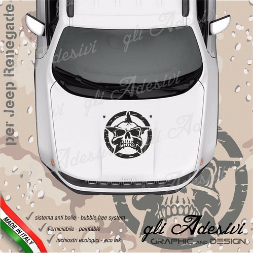 Adesivo teschio per - , renegade